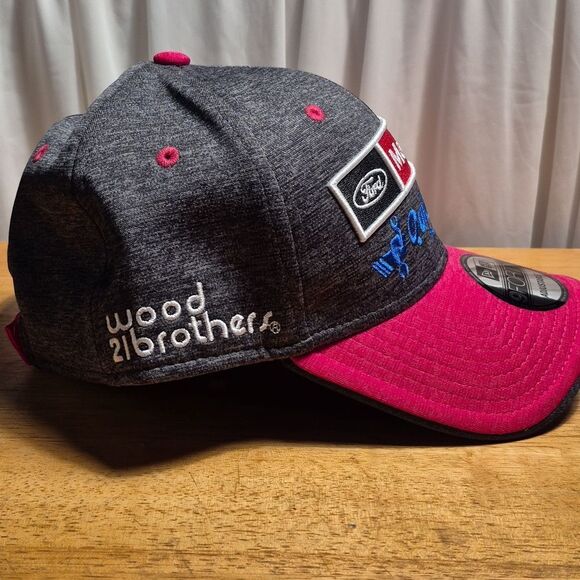 New Era Nascar Ford Motorcraft 21 Blaney Velcroback Hat - New - Picture 5 of 8